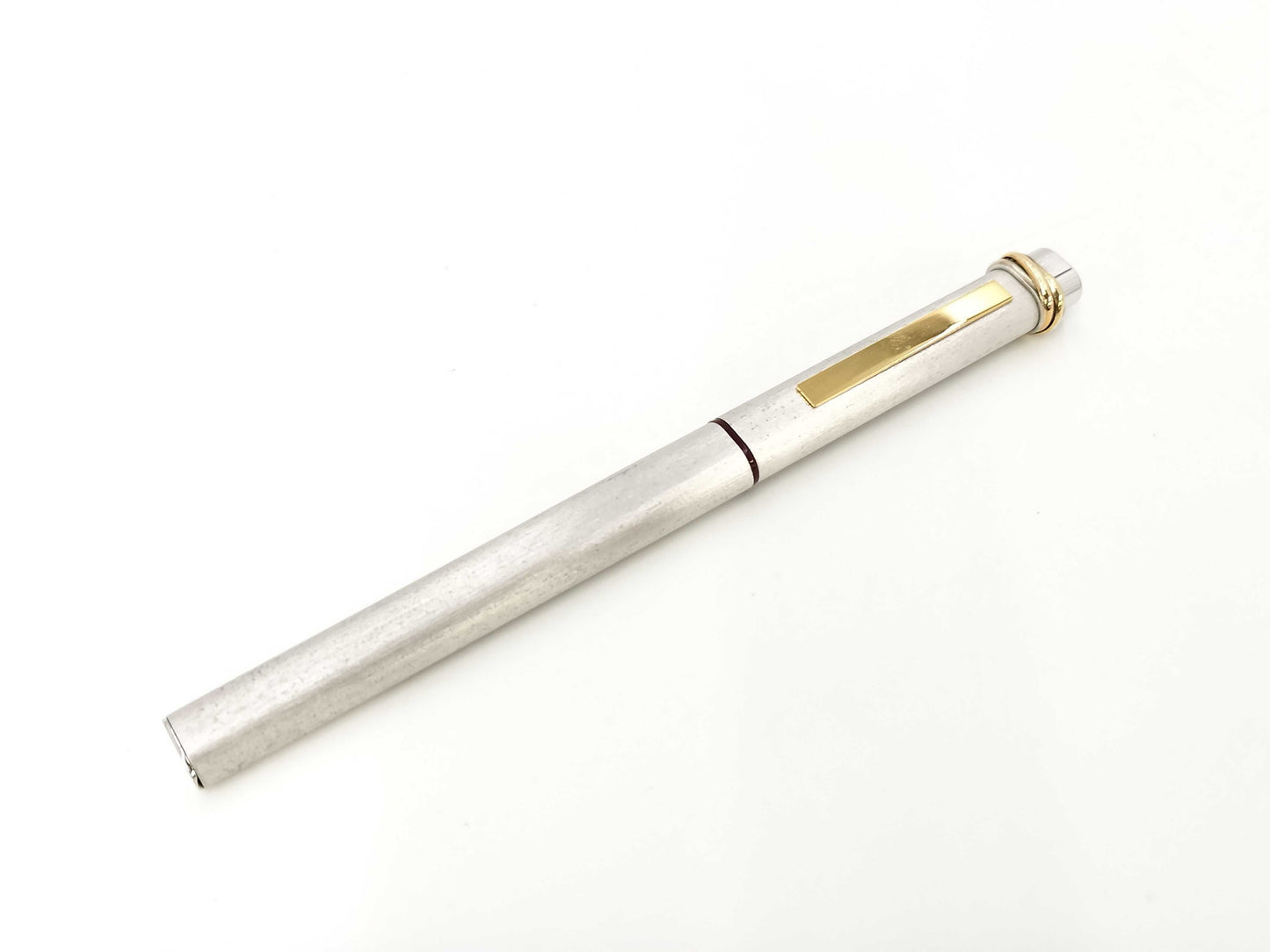 (10461_0067) Cartier Must Silver Pen & Fountain Pen