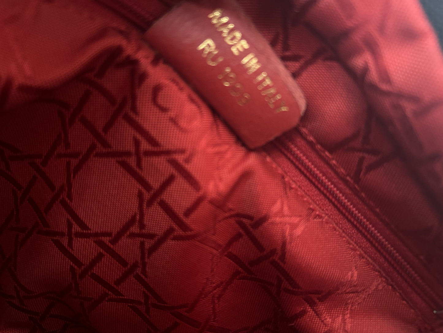 (10460_0334) Dior Cannage Nylon Bag