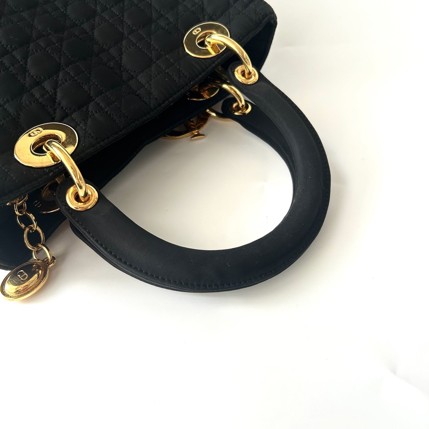 (10460_0334) Dior Cannage Nylon Bag