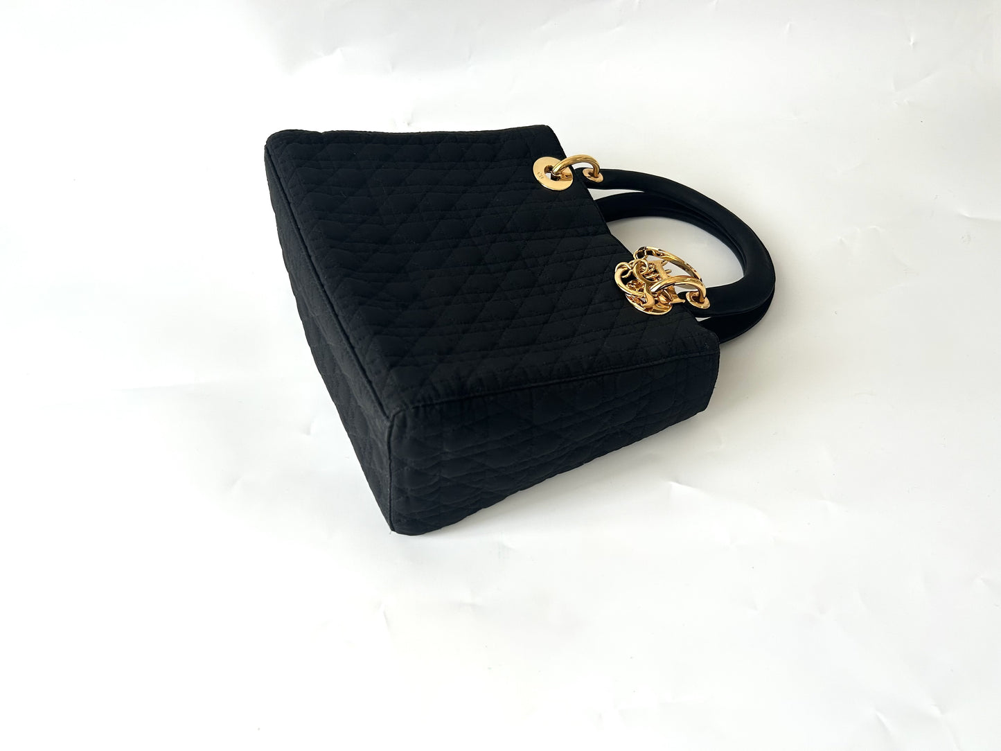 (10460_0334) Dior Cannage Nylon Bag