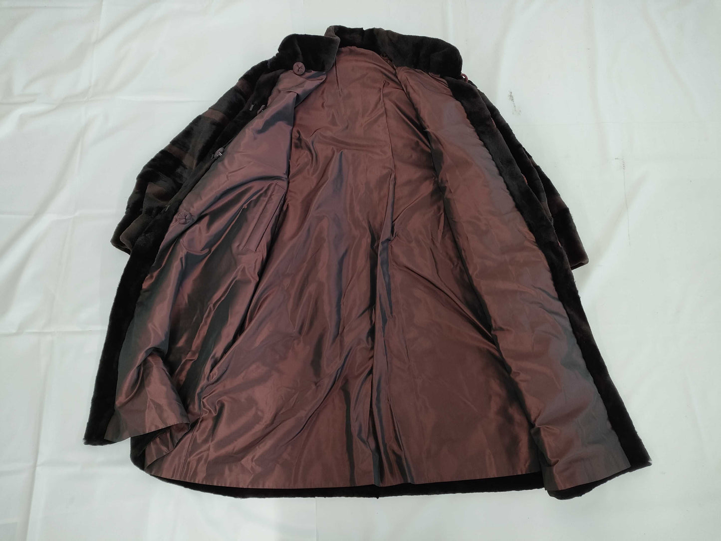 (10462_0267)▼EMBA Emba Shared Mink Long Coat Coat