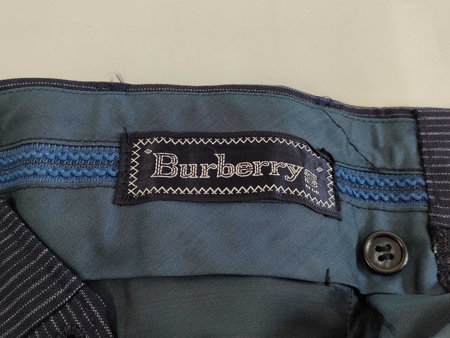 (10462_0216) BURBERRY Burberry Men's Jacket Striped Setup Suit Pants Set Wool Beauty Size 160 C-TK83 Other Apparel