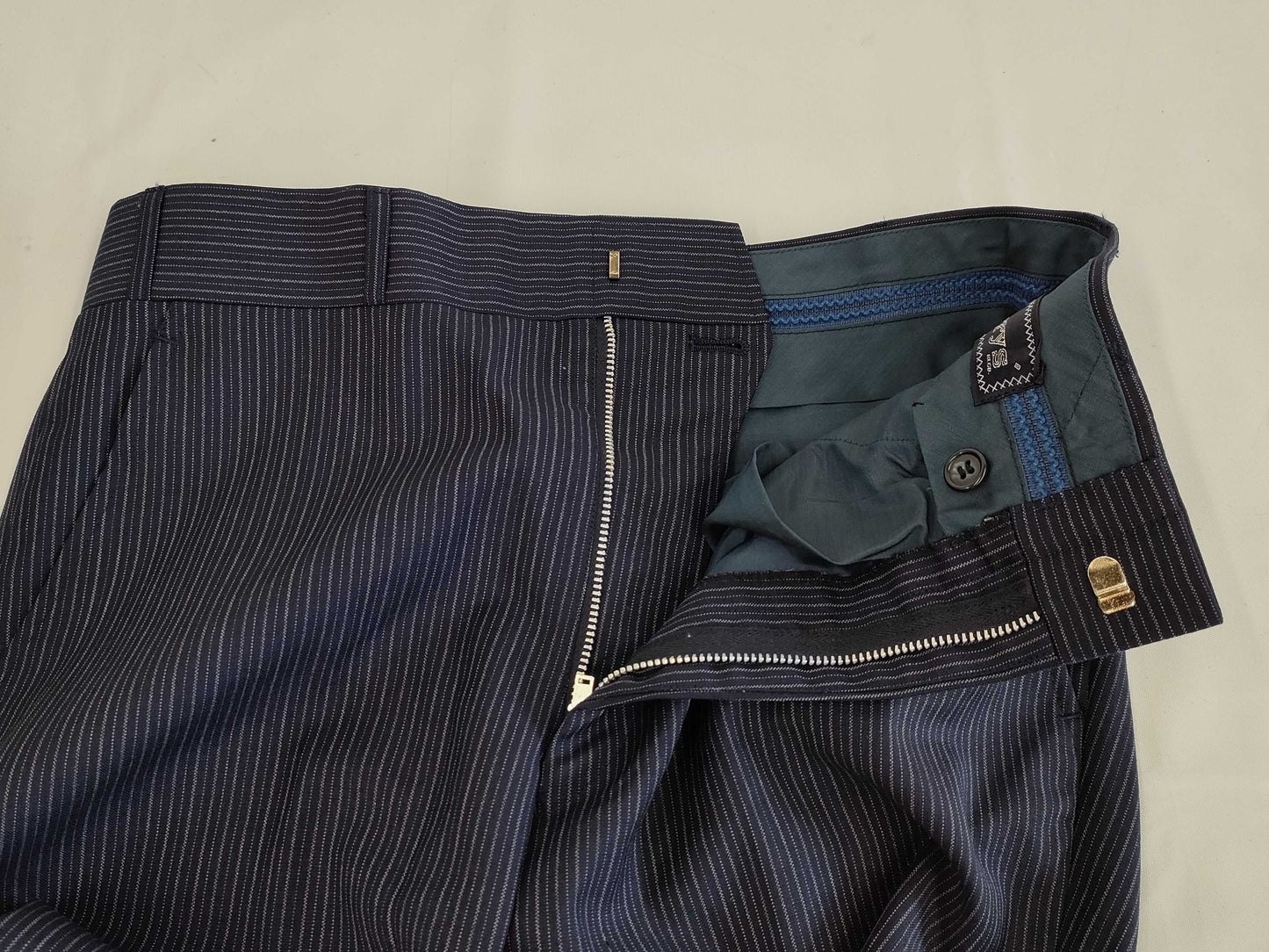 (10462_0216) BURBERRY Burberry Men's Jacket Striped Setup Suit Pants Set Wool Beauty Size 160 C-TK83 Other Apparel