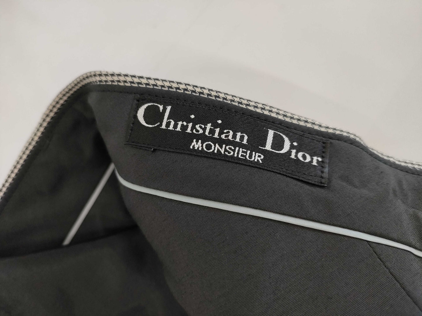 (10462_0342) Dior Christian Dior Christian Dior Jacket Houndstooth Pants Set Up Size 79 Other Apparel