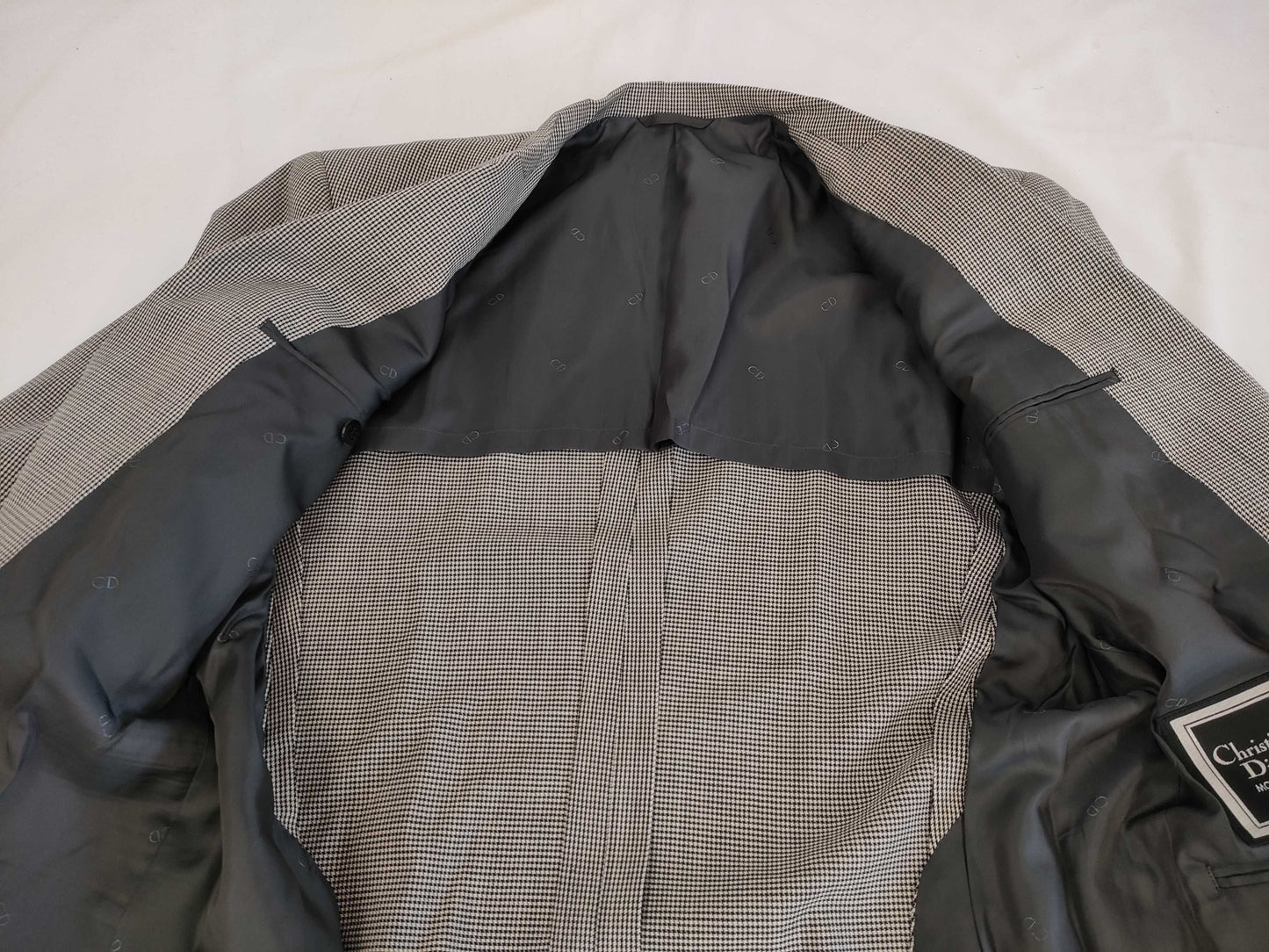 (10462_0342) Dior Christian Dior Christian Dior Jacket Houndstooth Pants Set Up Size 79 Other Apparel