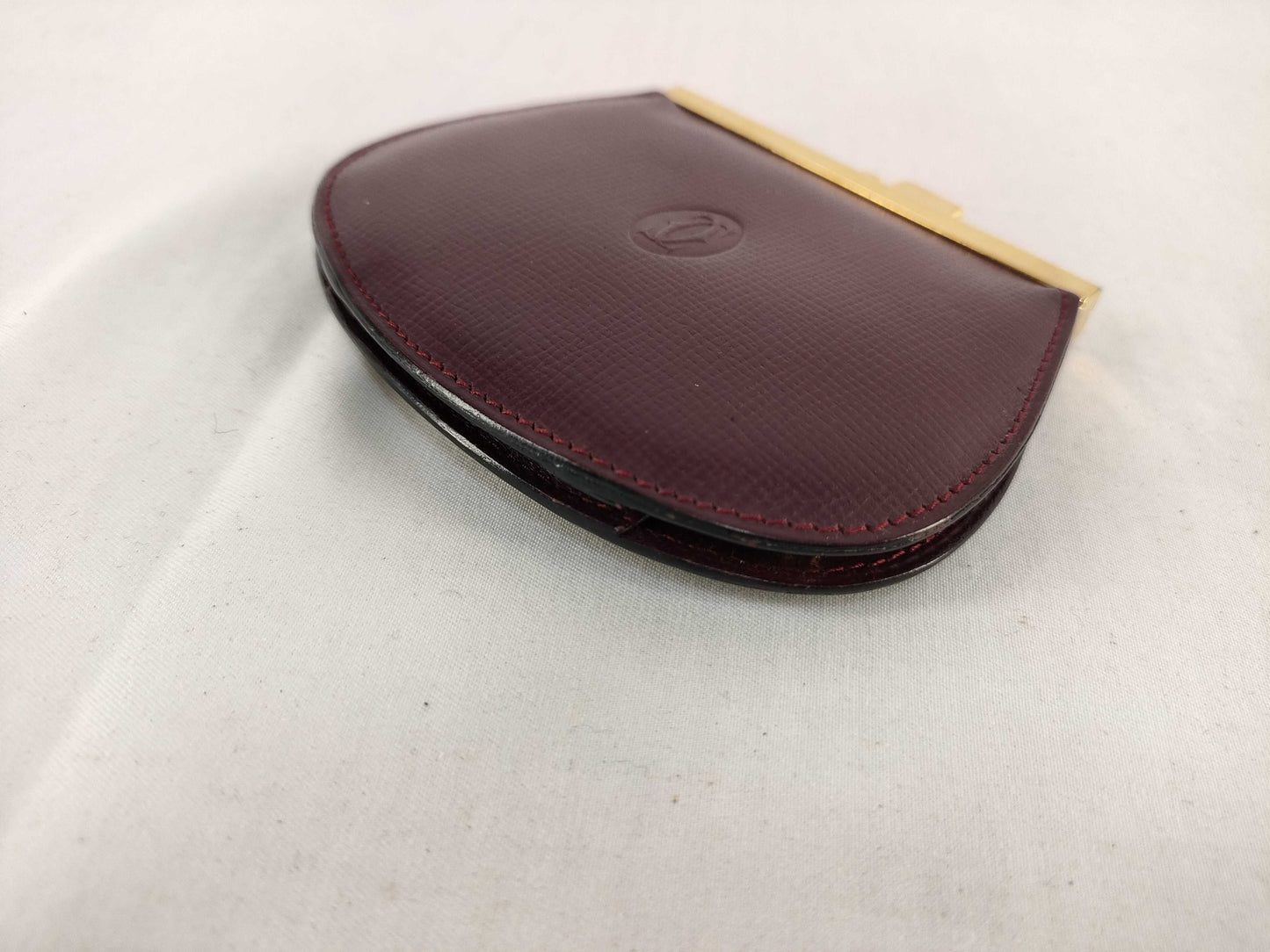 (10461_0068) Cartier Cartier Coin Case Mastline Gamaguchi Coin Case