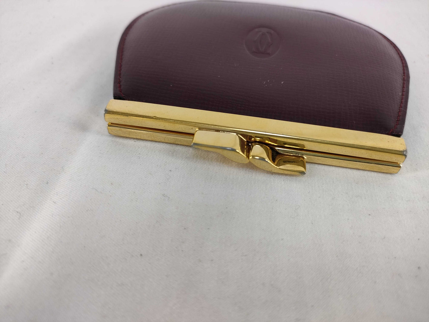 (10461_0068) Cartier Cartier Coin Case Mastline Gamaguchi Coin Case