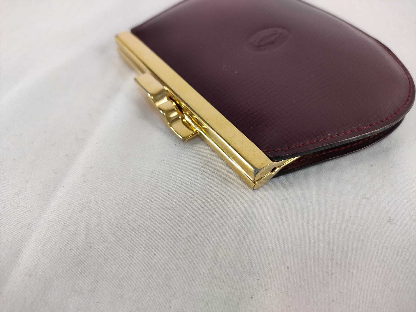 (10461_0068) Cartier Cartier Coin Case Mastline Gamaguchi Coin Case