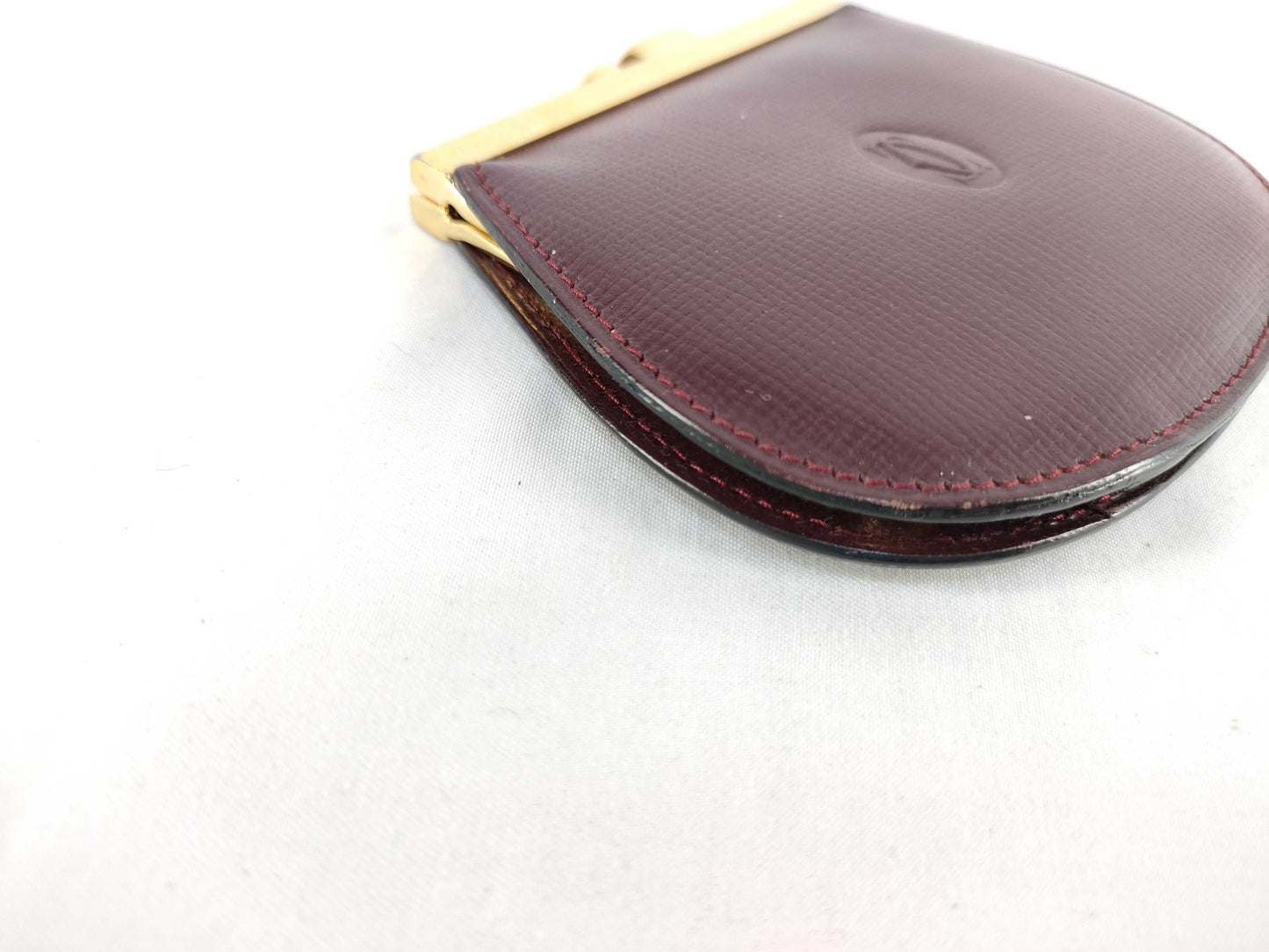 (10461_0068) Cartier Cartier Coin Case Mastline Gamaguchi Coin Case