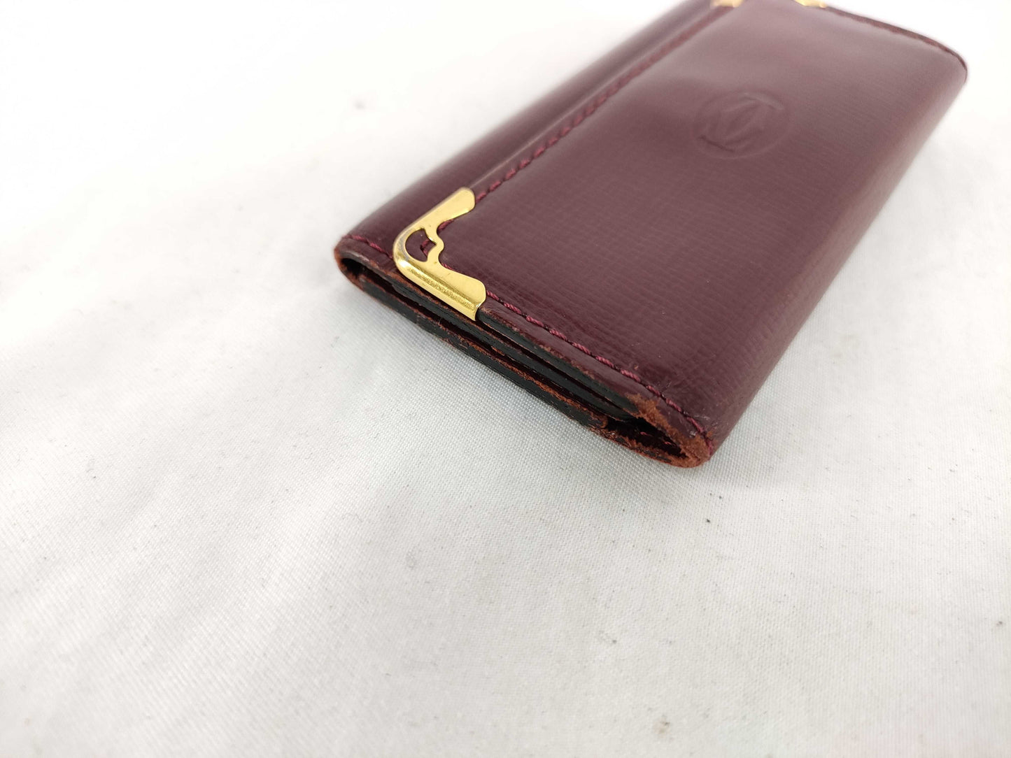 (10461_0069) Cartier CARTIER Key Case 4 Mastline Key Case Keychain
