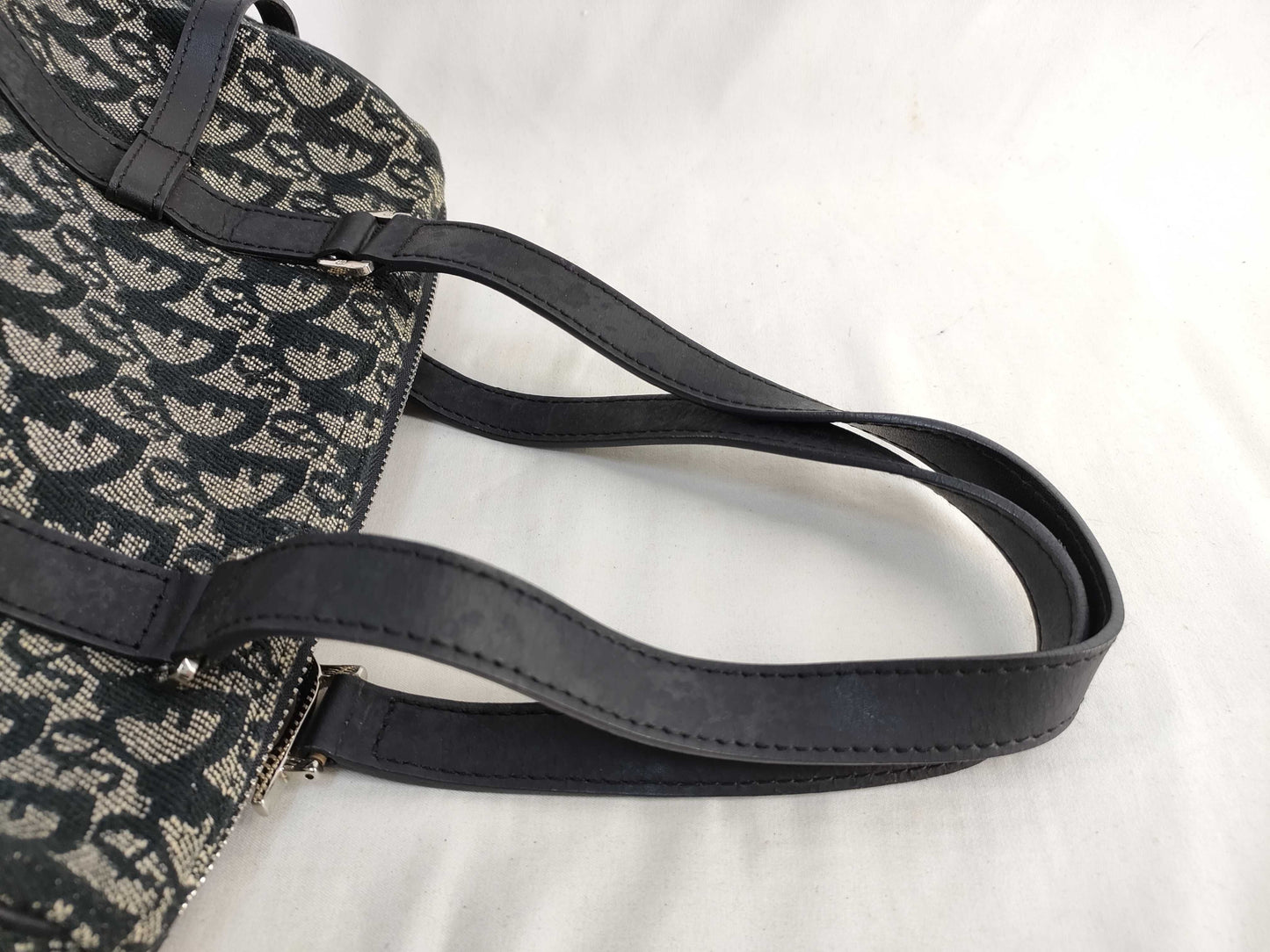 (10460_0330) Dior Trotter Dior Mini Boston Trotter Handbag D-Charm Handbag