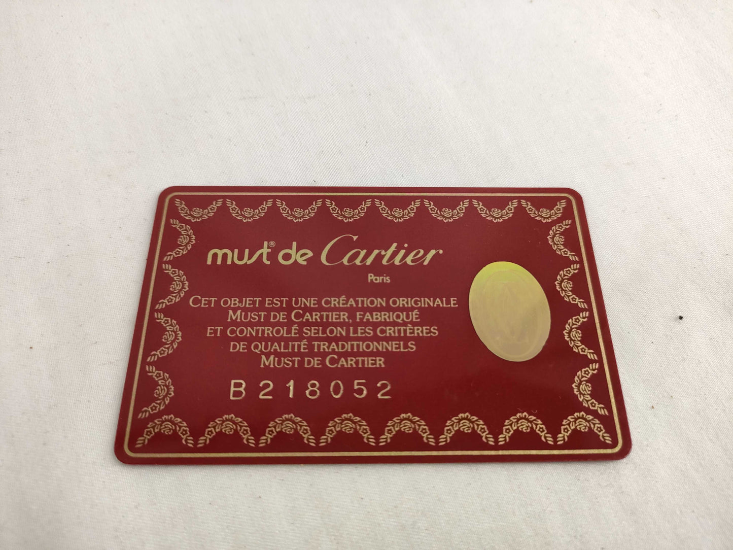 (10460_0120) Cartier CARTIER Second Bag Mastline Clutch Second Bag
