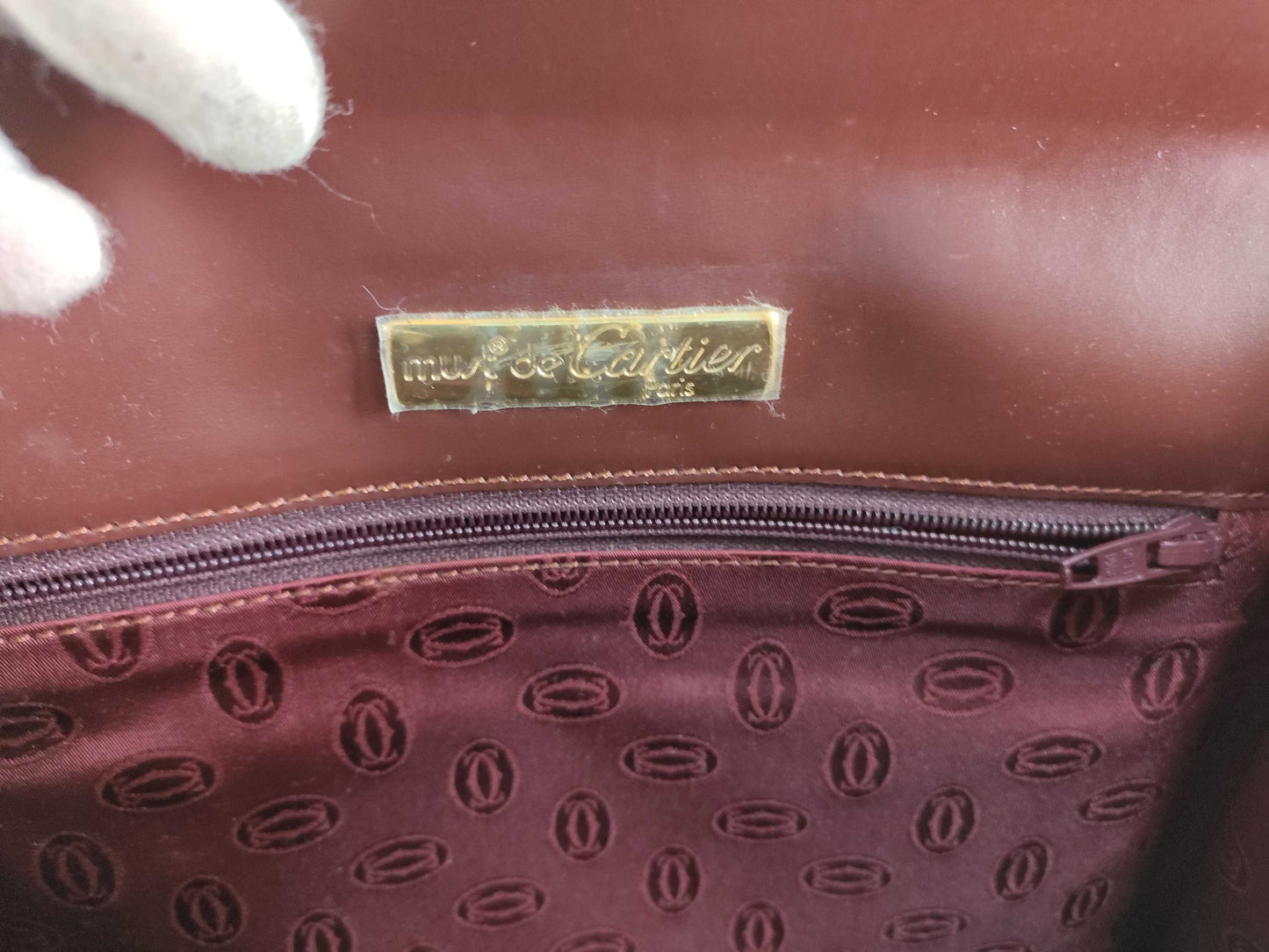 (10460_0120) Cartier CARTIER Second Bag Mastline Clutch Second Bag