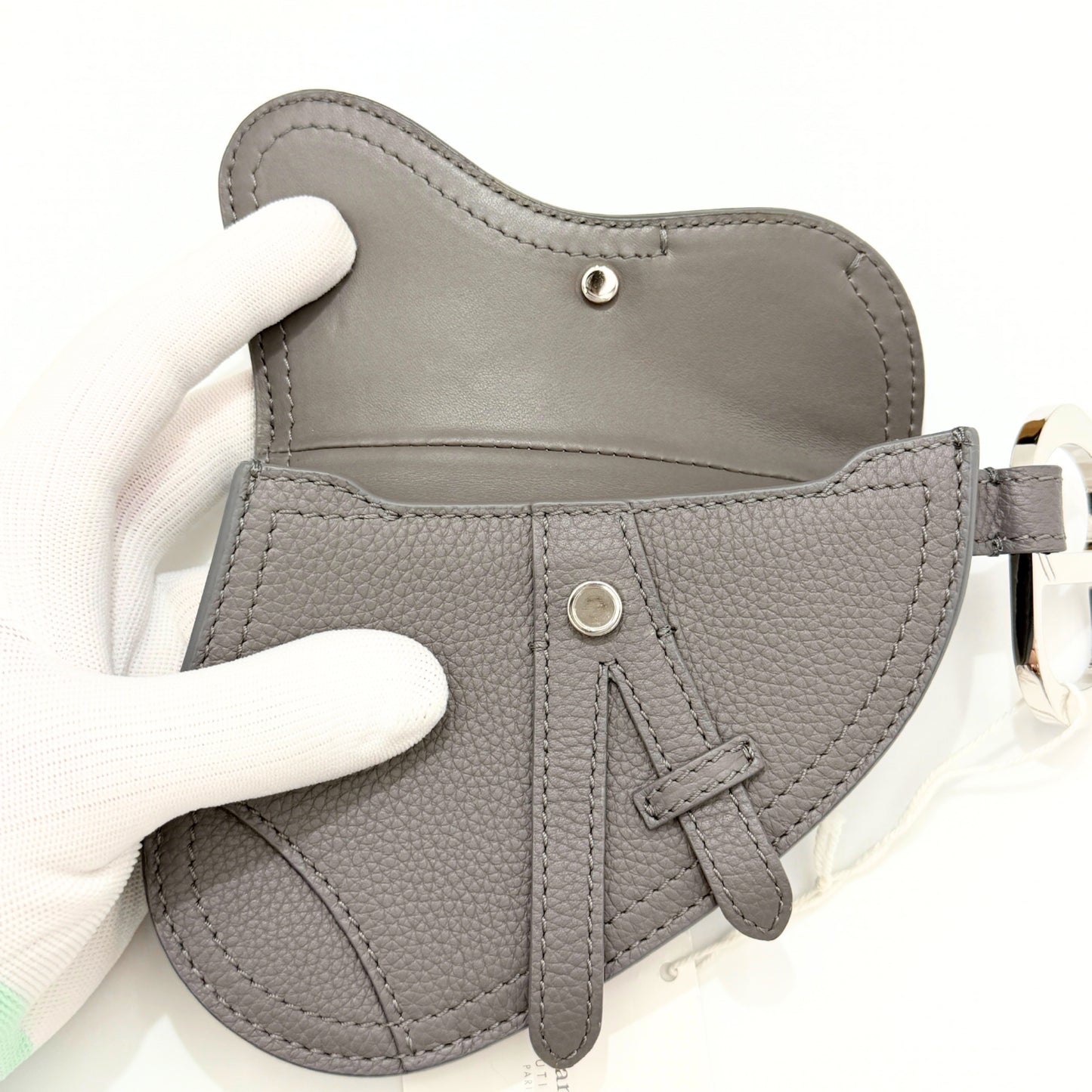 (10461_0328) Dior Dior Saddle Pouch Accessories Pouch Coin Case Accessory Case with Tag