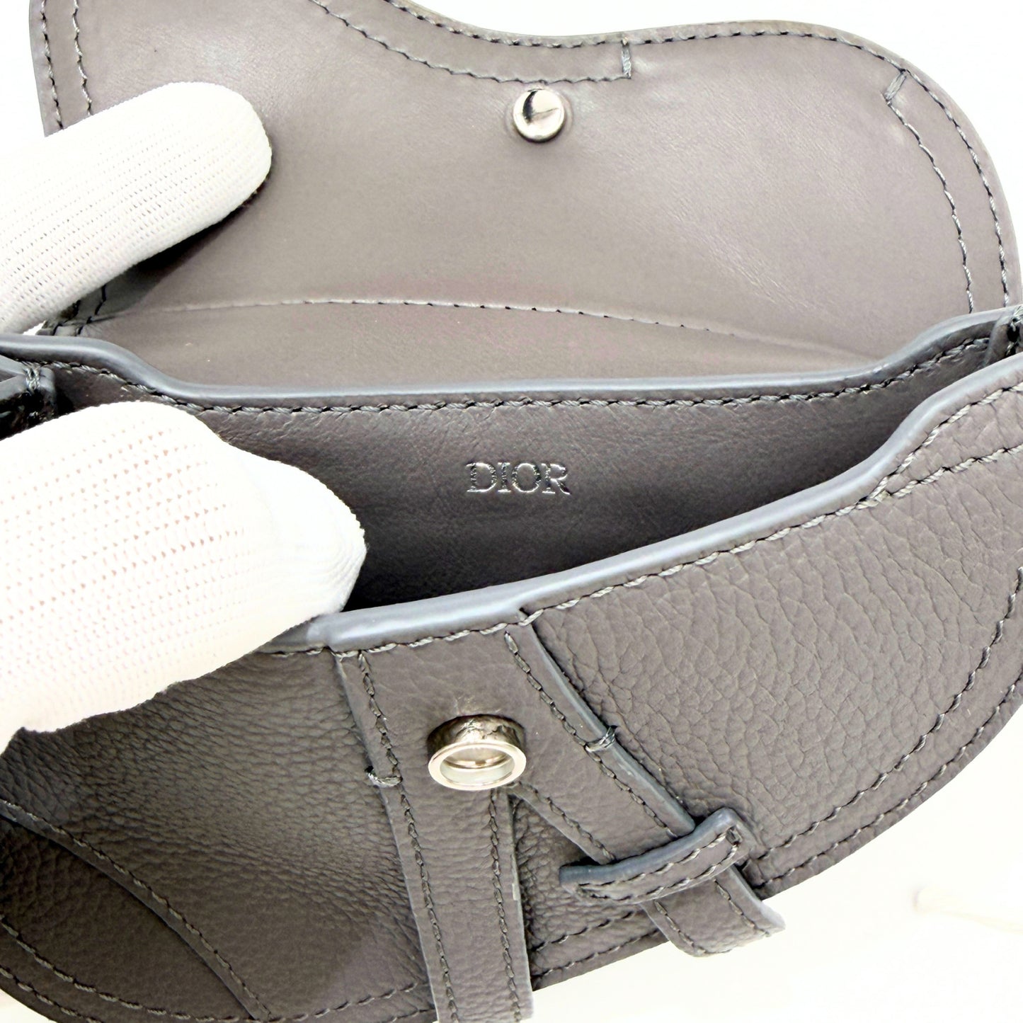 (10461_0328) Dior Dior Saddle Pouch Accessories Pouch Coin Case Accessory Case with Tag