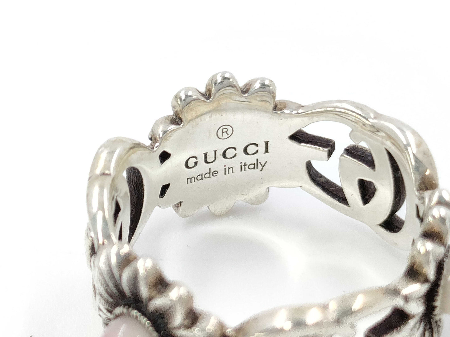 (10461_0006) GUCCI Gucci Silver Ring