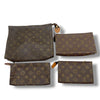 (10463_0004) LOUIS VUITTON Louis Vuitton Pouch 4-Piece Set Summary Bulk Monogram Pouch
