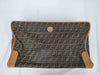 (10460_0260) FENDI FENDI Travel Truck/Leather x Canvas/Brown/G Fittings/Zucca Suitcase