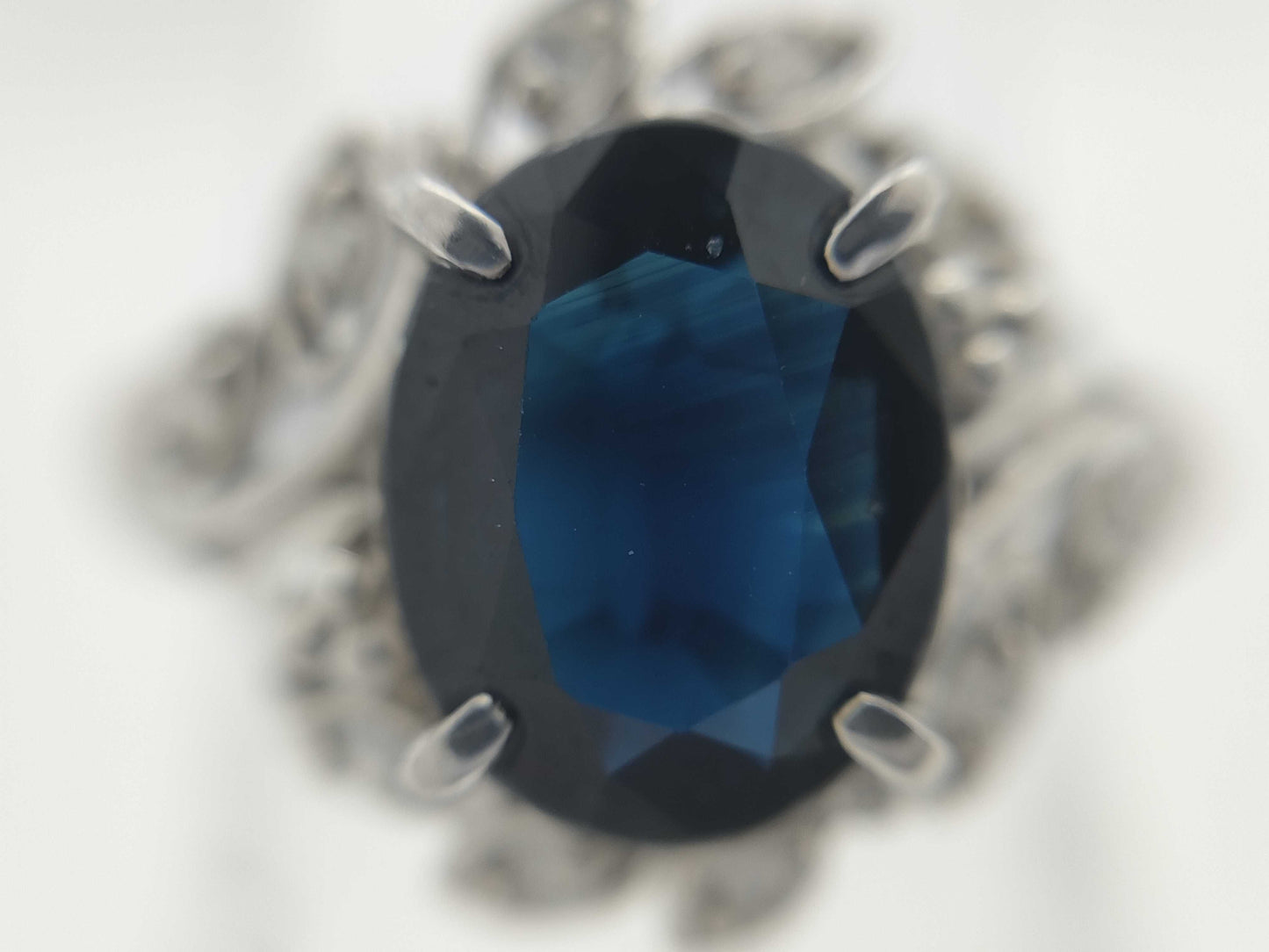 S3.00ct D0.10ct PT900 5.2g Loose Diamond