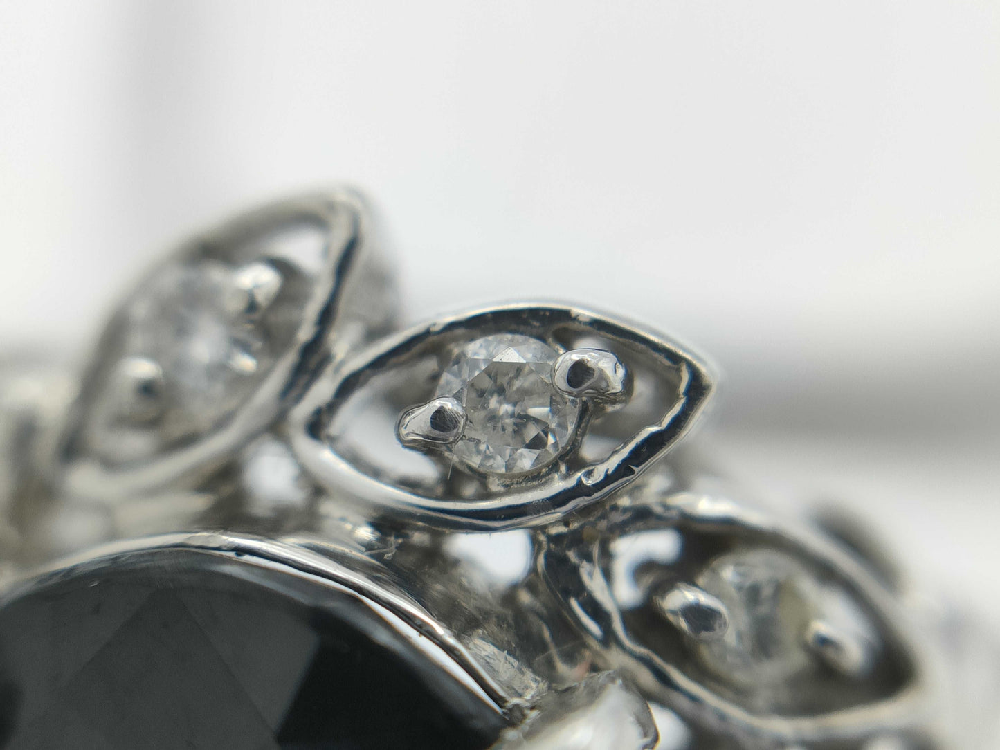 S3.00ct D0.10ct PT900 5.2g Loose Diamond