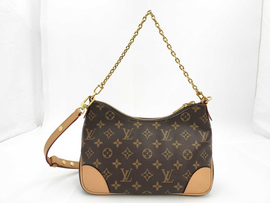 LOUIS VUITTON Monogram Boulogne NM M45832 RFID Shoulder Bag