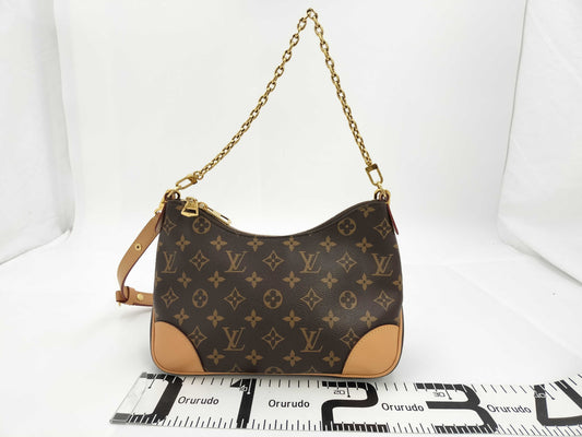 LOUIS VUITTON Monogram Boulogne NM M45832 RFID Shoulder Bag