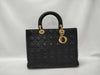Dior Cannage Leather Black Bag