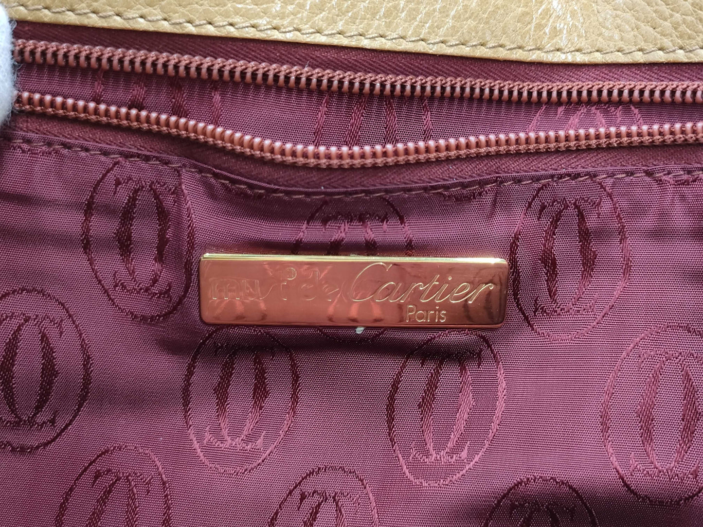 (10460_0124) Cartier Mast Trinity Mastline Vintage Second Bag