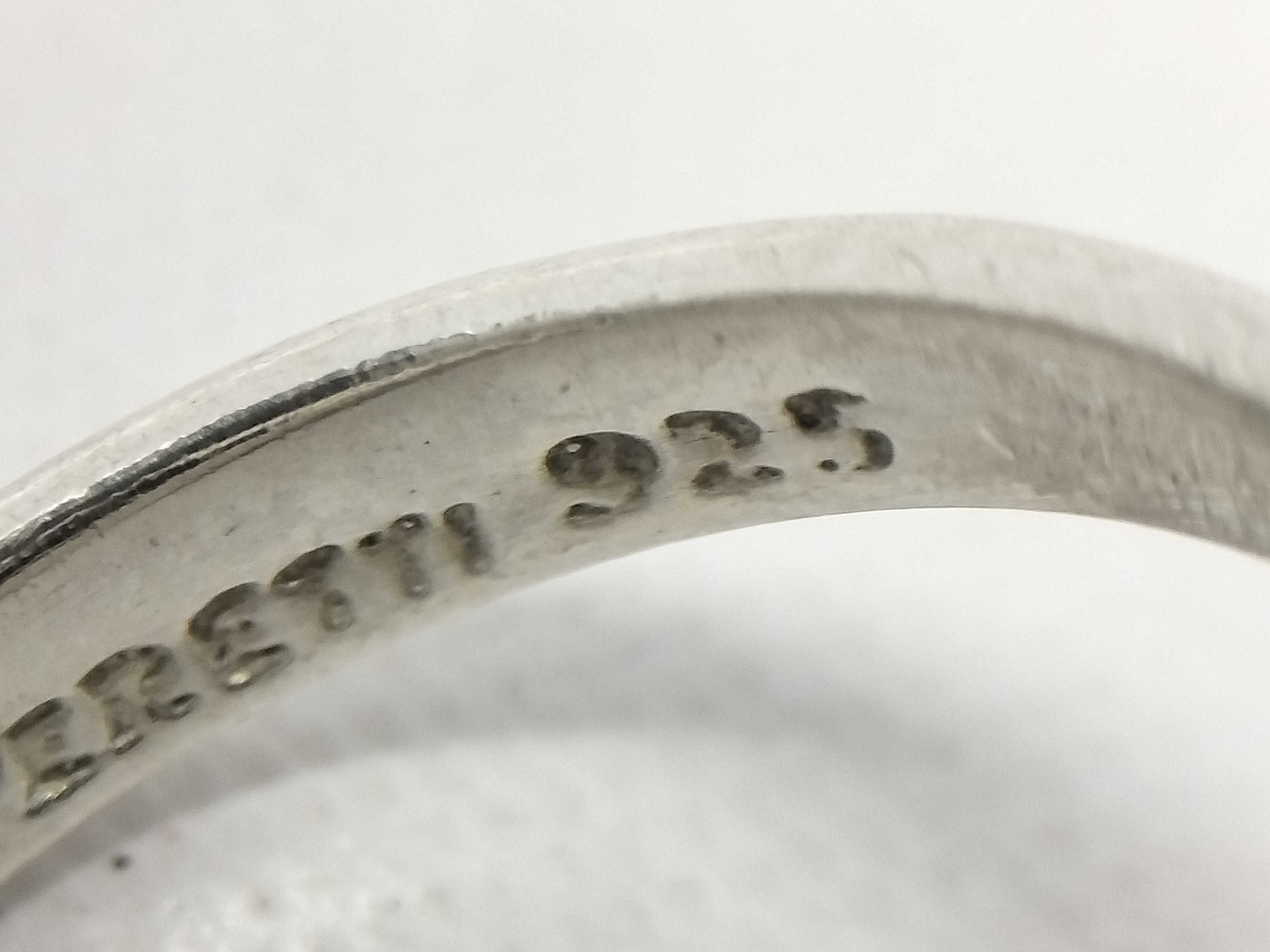 (10461_0196) Tiffany&Co. Tiffany&Co Tiffany&Co Open Heart Ring 3.5g SV925 Ring