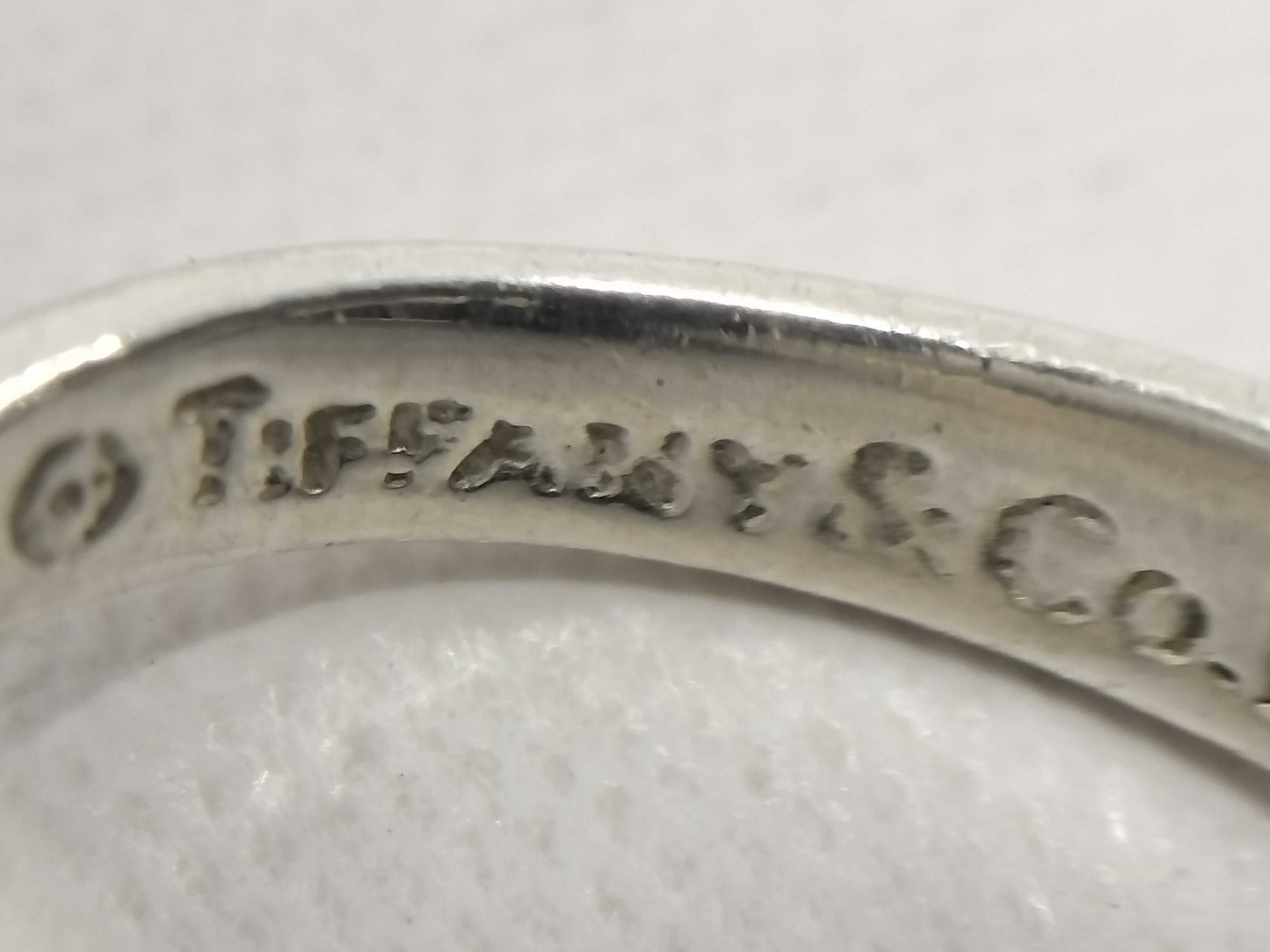 (10461_0196) Tiffany&Co. Tiffany&Co Tiffany&Co Open Heart Ring 3.5g SV925 Ring