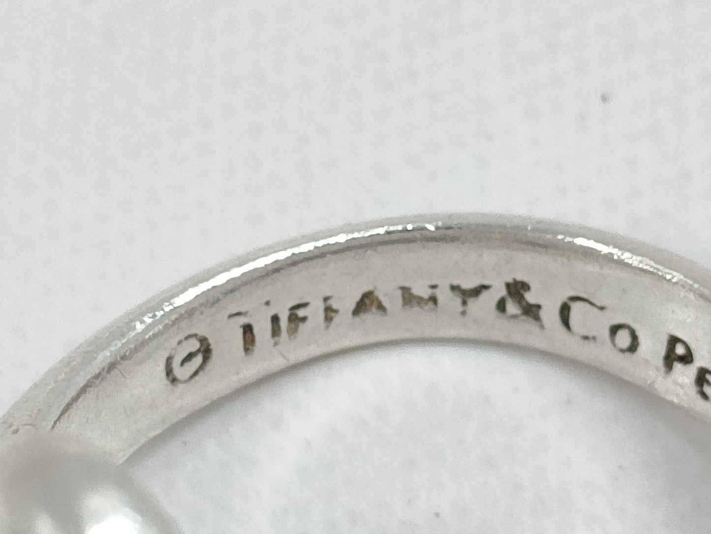 (10461_0212) Tiffany&Co. Tiffany&Co Tiffany&Co Open Heart Ring 4.0g SV925 Ring