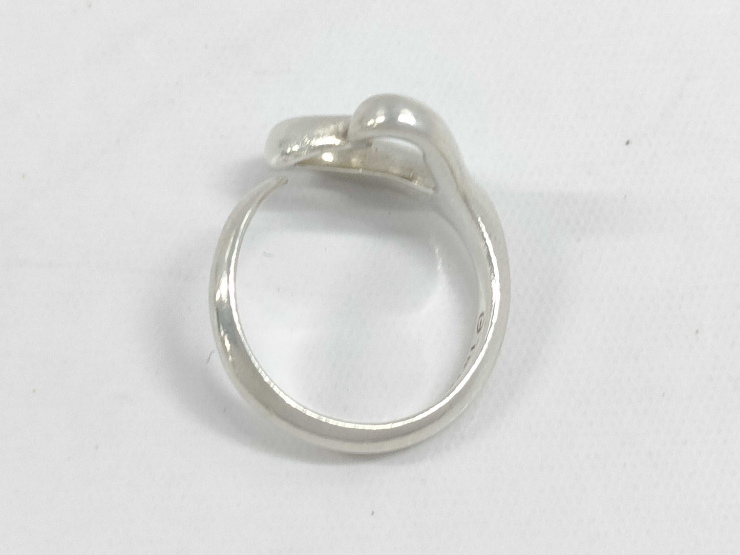 (10461_0212) Tiffany&Co. Tiffany&Co Tiffany&Co Open Heart Ring 4.0g SV925 Ring