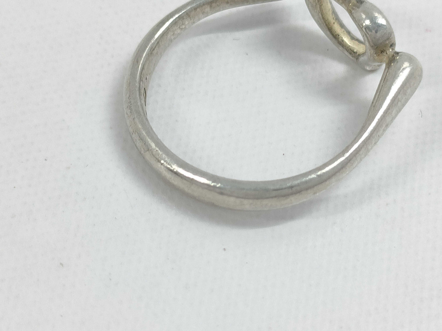 (10461_0224) Tiffany&Co. Tiffany&Co Tiffany&Co Open Heart Ring 2.3g SV925 Ring