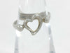 (10461_0224) Tiffany&Co. Tiffany&Co Tiffany&Co Open Heart Ring 2.3g SV925 Ring