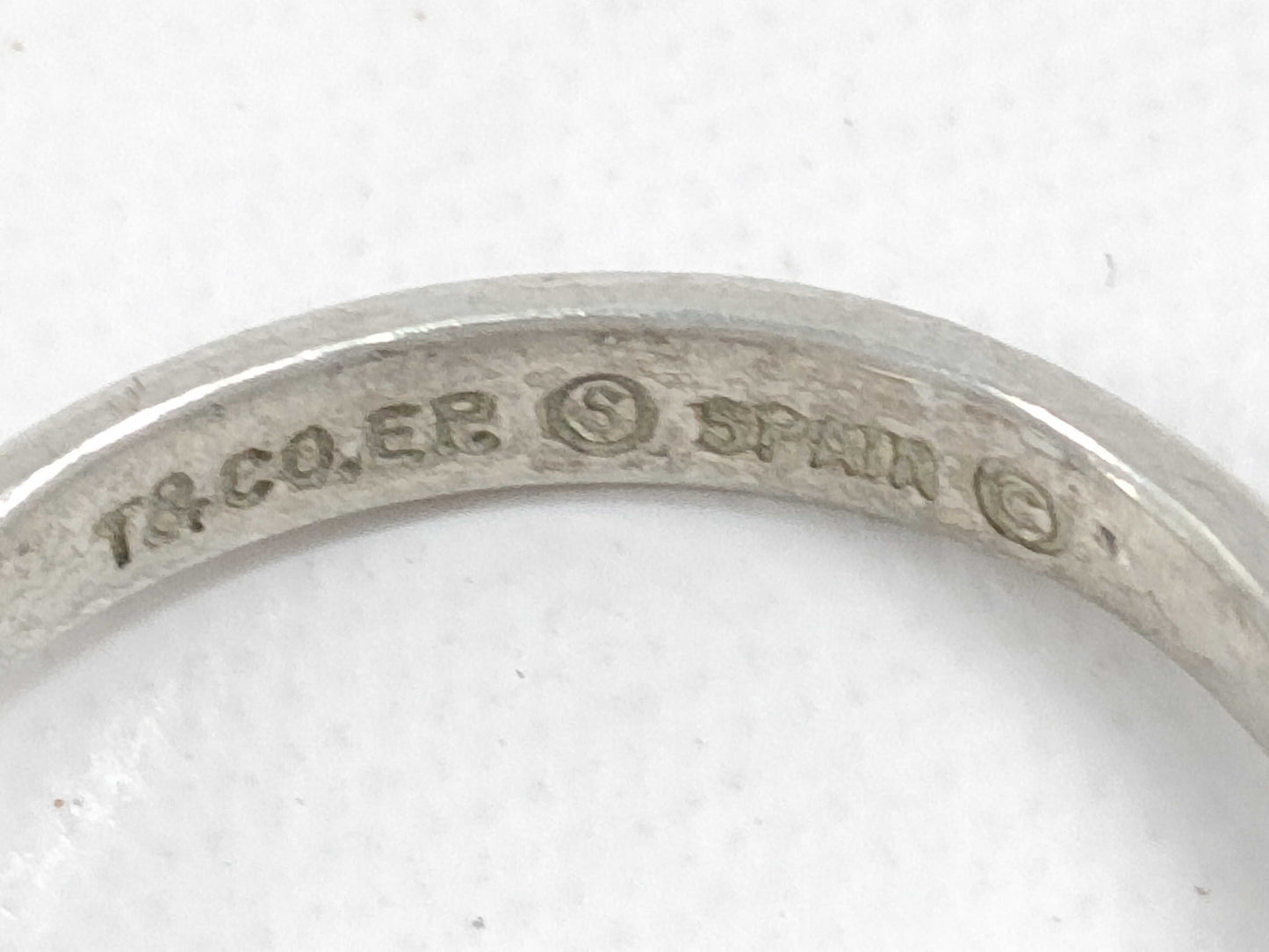 (10461_0224) Tiffany&Co. Tiffany&Co Tiffany&Co Open Heart Ring 2.3g SV925 Ring