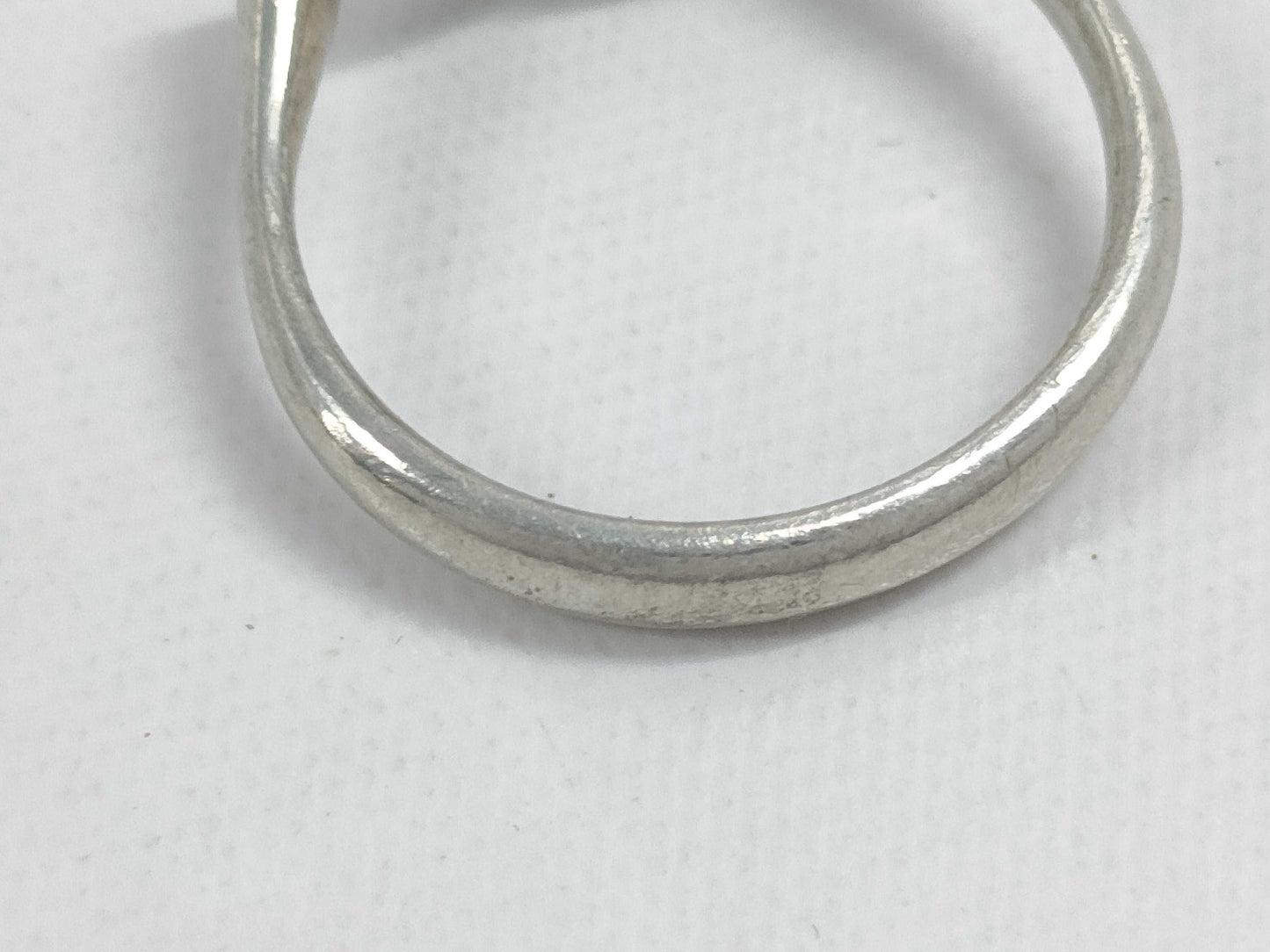 (10461_0224) Tiffany&Co. Tiffany&Co Tiffany&Co Open Heart Ring 2.3g SV925 Ring