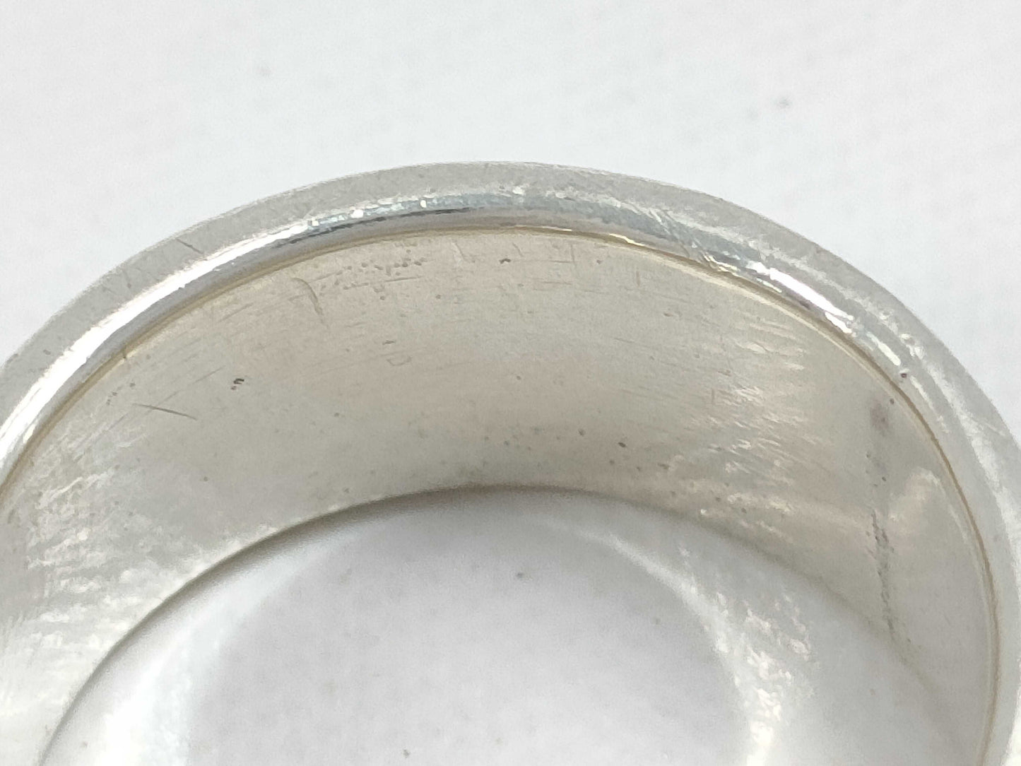 (10461_0197) Tiffany&Co. Tiffany&Co Tiffany&Co Double Line Ring 7.9g SV925 Ring