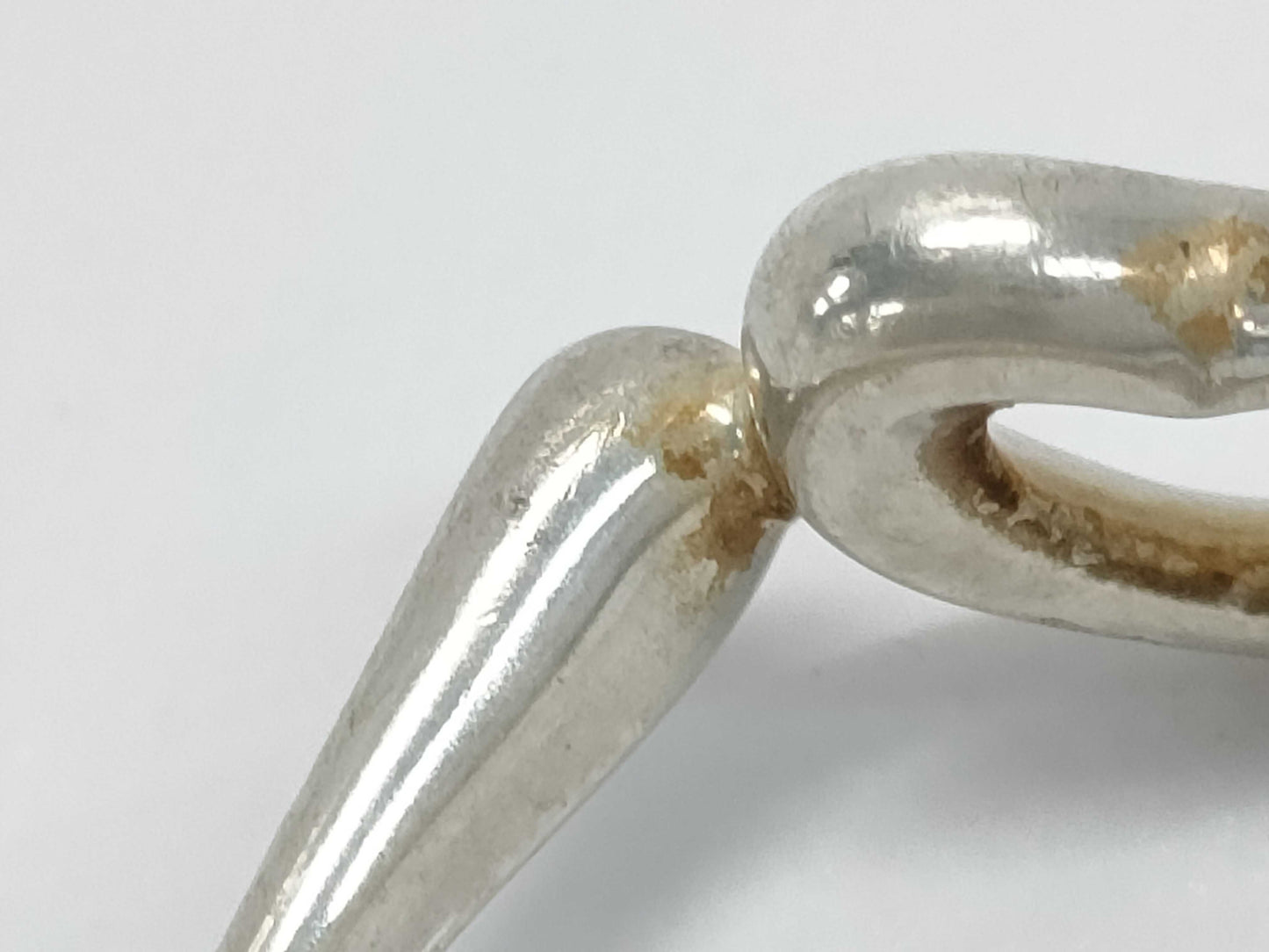 (10461_0218) Tiffany&Co. Tiffany&Co Tiffany&Co Open Heart Ring 2.3g SV925 Ring