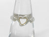 (10461_0218) Tiffany&Co. Tiffany&Co Tiffany&Co Open Heart Ring 2.3g SV925 Ring