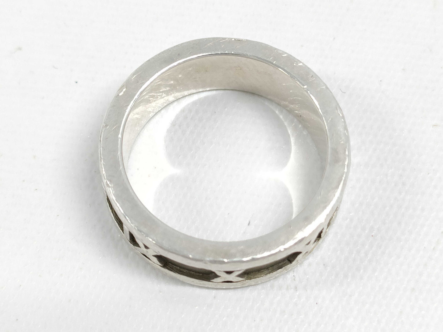 (10461_0217) Tiffany&Co. Tiffany&Co Tiffany&Co Atlas Ring 5.7g SV925 Ring