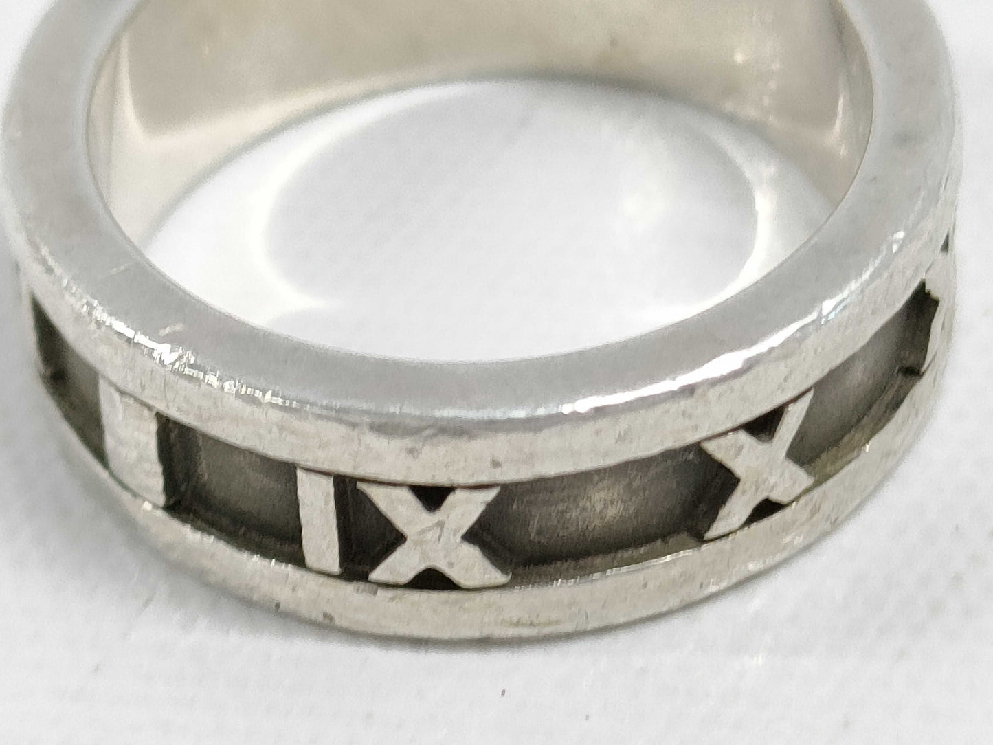 (10461_0217) Tiffany&Co. Tiffany&Co Tiffany&Co Atlas Ring 5.7g SV925 Ring