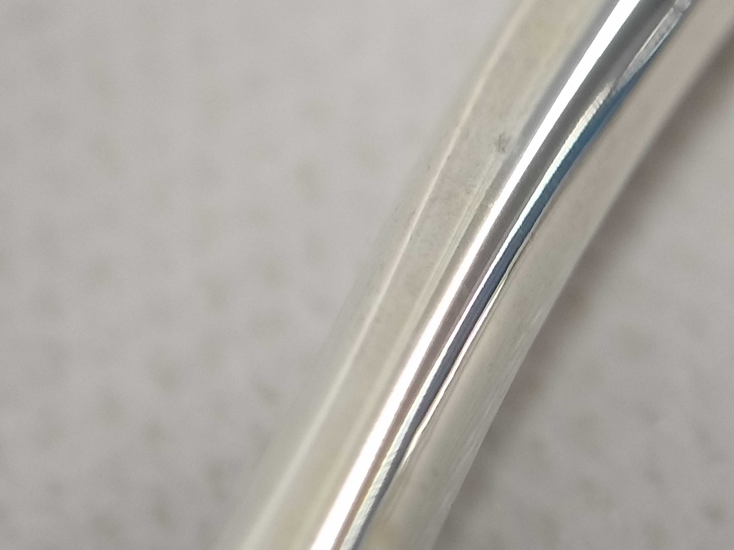 (10461_0182) Tiffany&Co. Elsa Peretti Open Heart Hoop Earrings Size M Ag925 9.7g Earrings