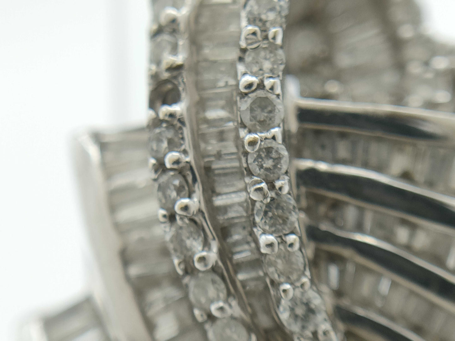 D3.50ct K18WG 18.6g Ring