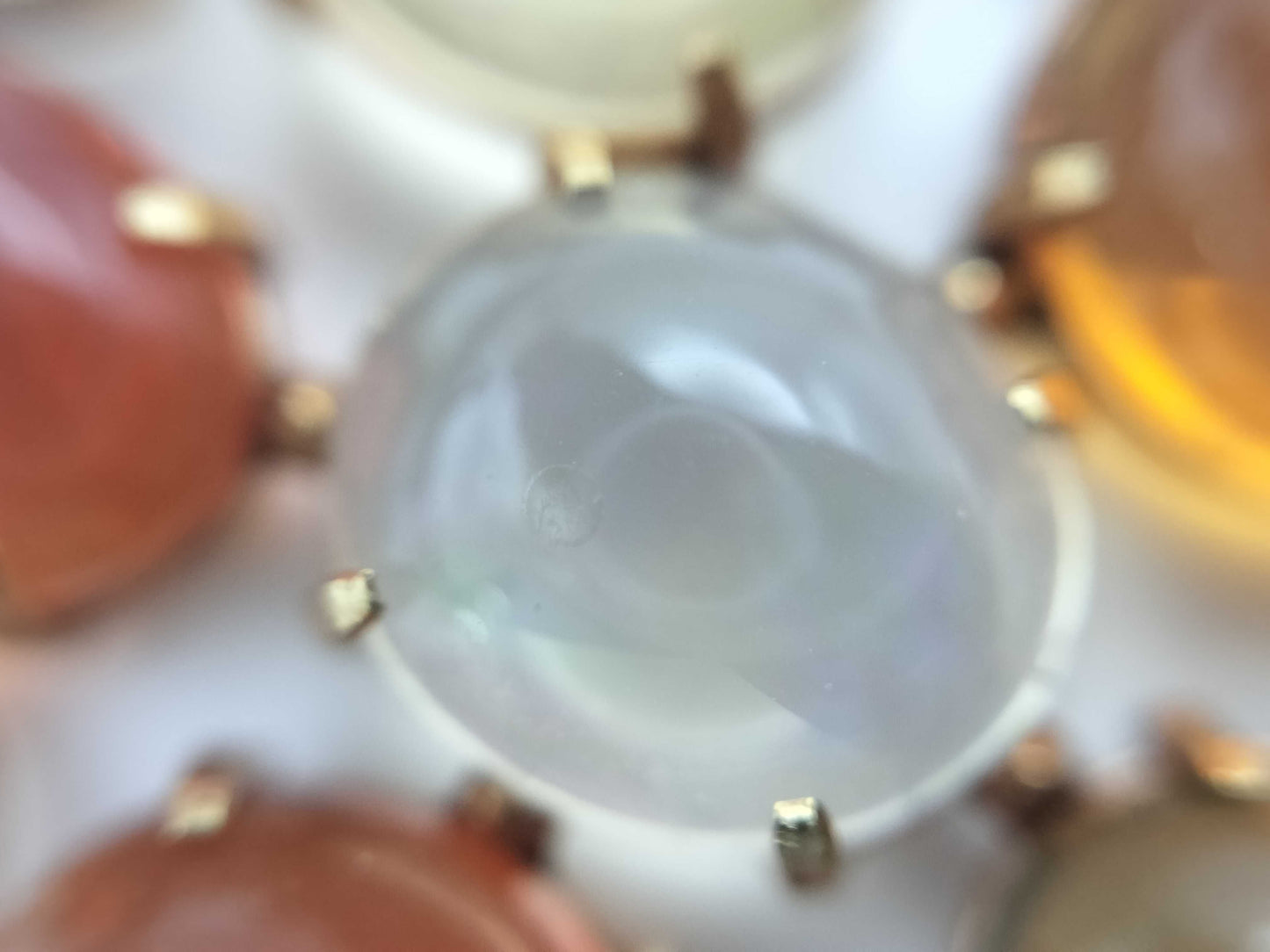 Colored Stone K18 4.7g Pendant Top