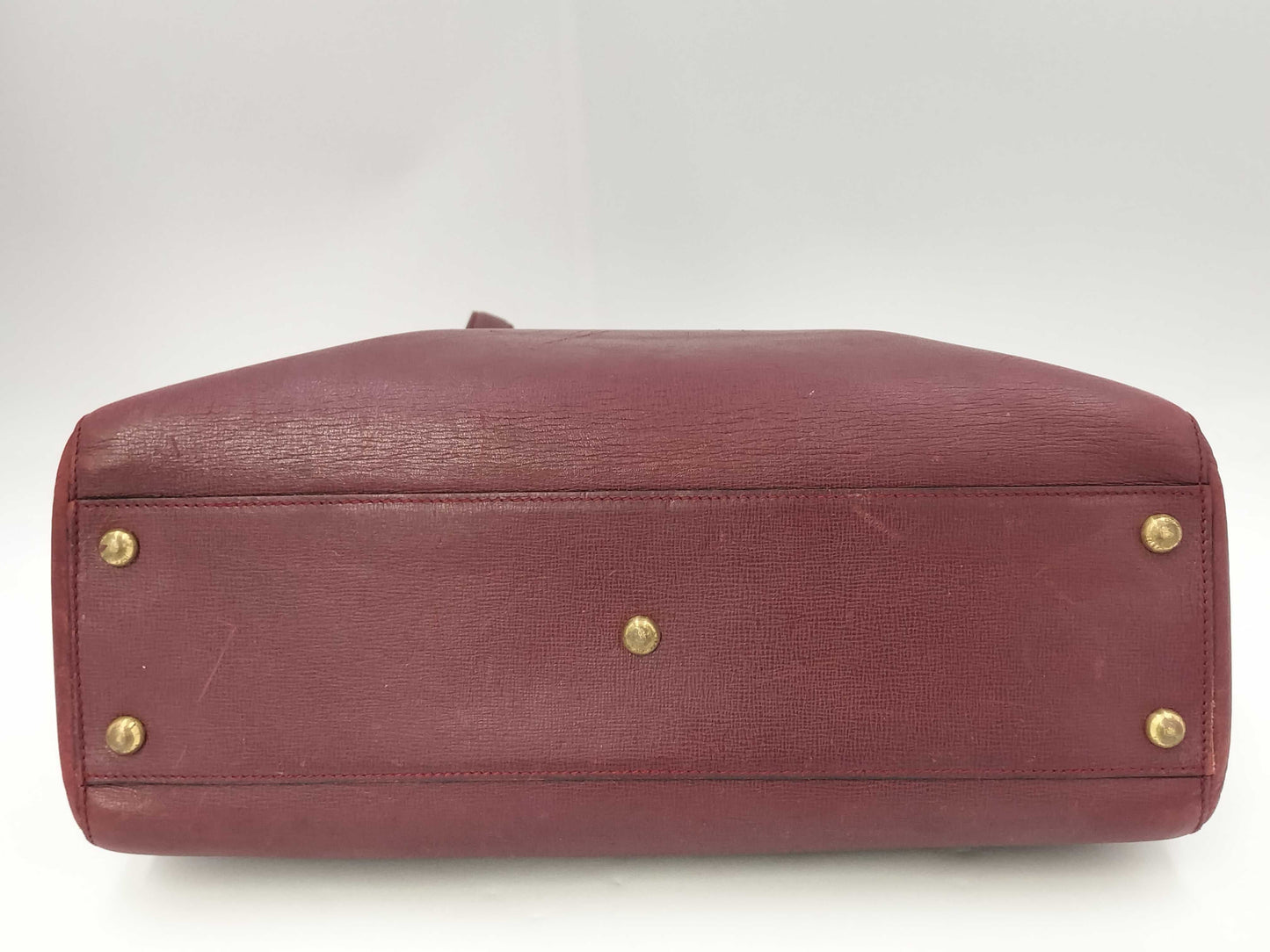 (10460_0122) Cartier Cartier Mastline Handbag Bordeaux Tote Bag