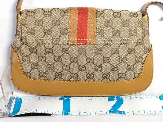 GUCCI Jackie One-Shoulder Shima Shoulder Bag