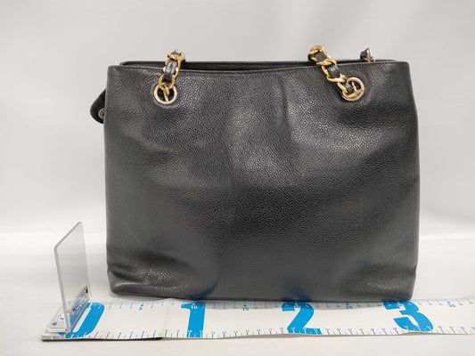 CHANEL CHANEL Shoulder Bag Caviar Turnlock Shoulder Bag