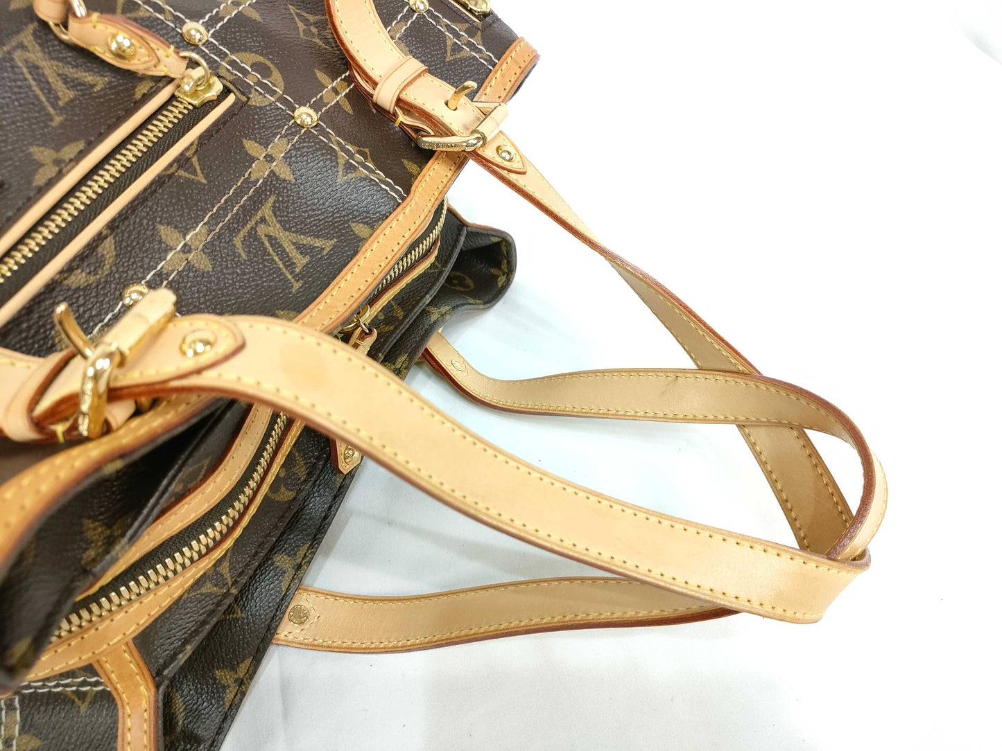 LOUIS VUITTON Monogram Rivet M40140 VI0087 Handbag