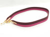LOUIS VUITTON Signature Strap, Brown/Pink, Signature Canvas with Gold Hardware