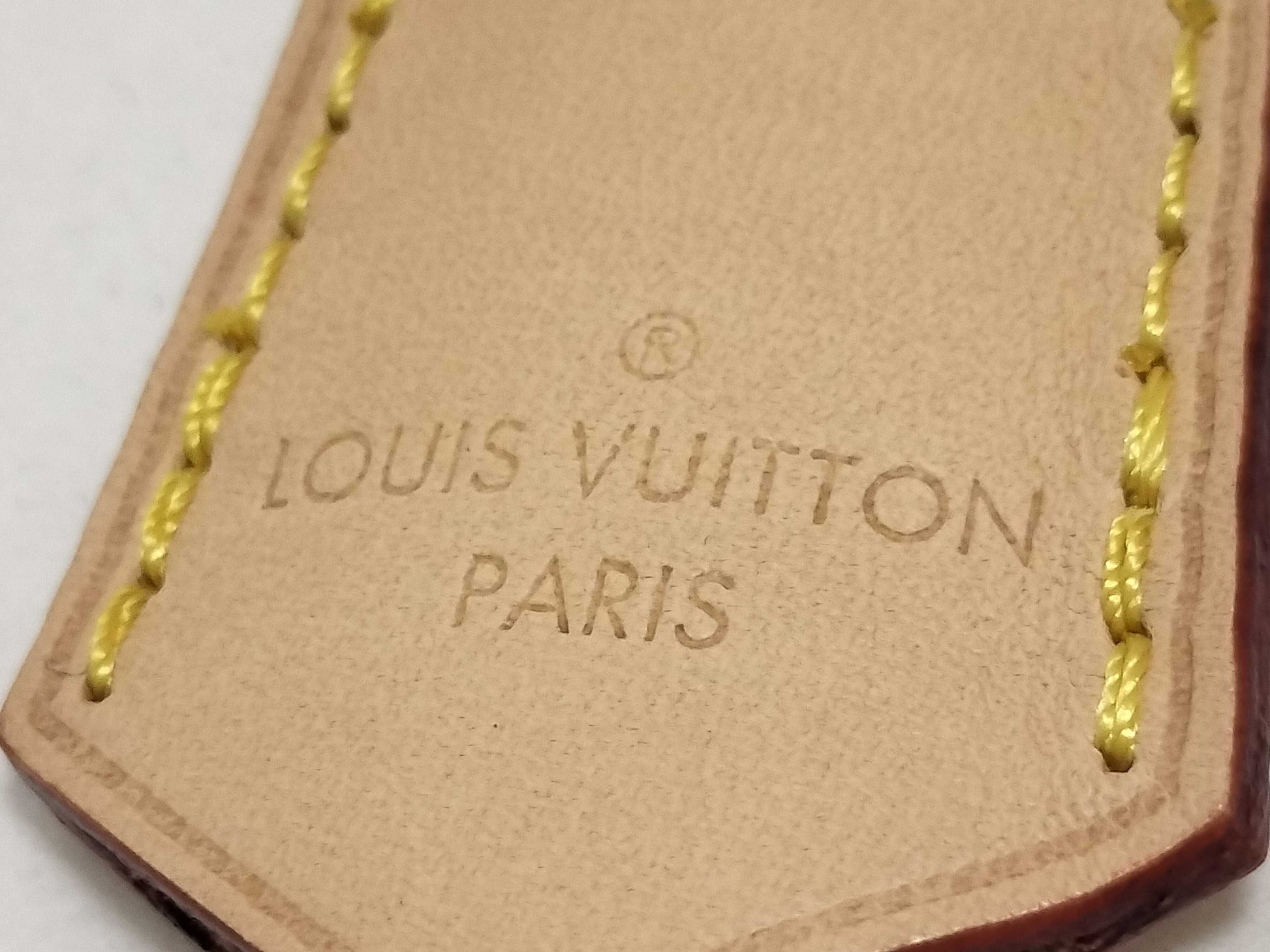LOUIS VUITTON Louis Vuitton Crochet Key Ring, Beige, Gold Hardware, Other Accessories